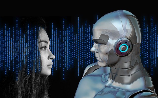 žena a robot